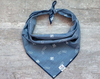 New York Yankees Dog Bandana, MLB Dog Bandana