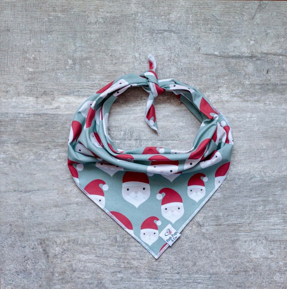 St. Nick Bandana, Santa Dog Bandana