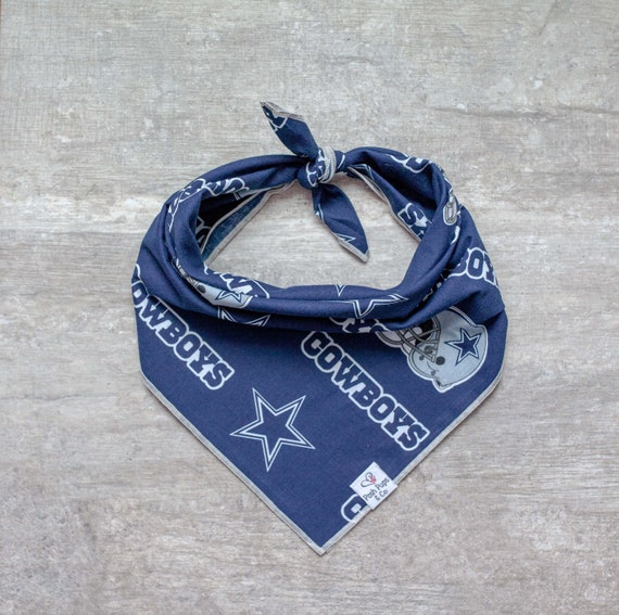 Dallas Cowboys Dog Bandana, NFL Dog Bandana