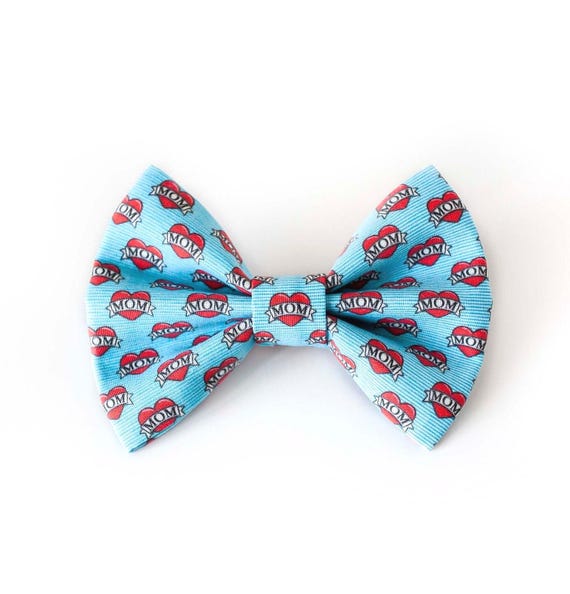 Mom Dog Bow Tie, Mother's Day Dog Bow Tie