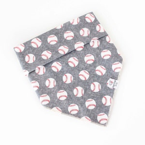 Let's Play Ball Dog Bandana image 2