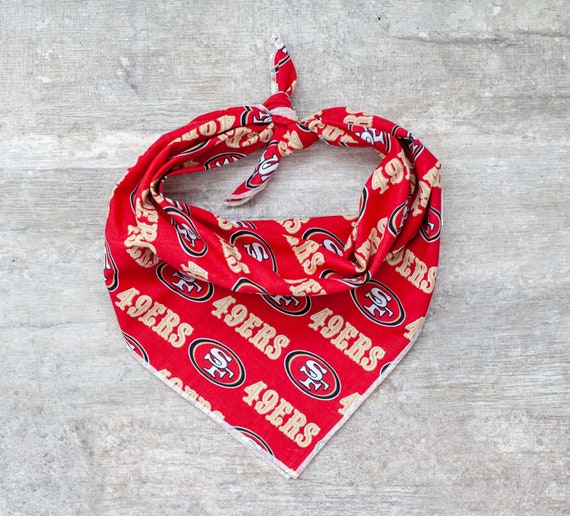 San Francisco 49ers Bandana, San Francisco 49ers Dog Bandana