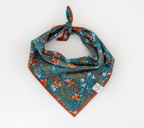 Fall Foliage Bandana, Foliage Dog Bandana