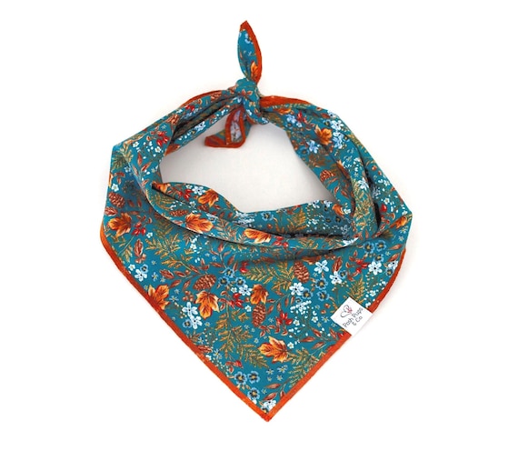 Fall Foliage Bandana, Foliage Dog Bandana