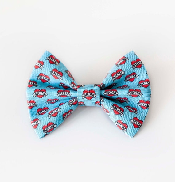 Mom Dog Bow Tie, Mother's Day Dog Bow Tie