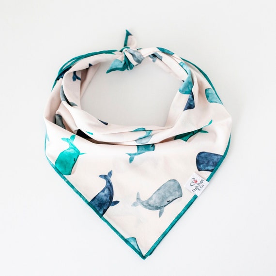 Willy Dog Bandana, Whale Dog Bandana