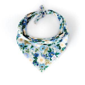 Elise Bandana, Vintage Floral Dog Bandana