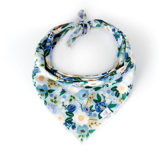 Elise Bandana, Vintage Floral Dog Bandana