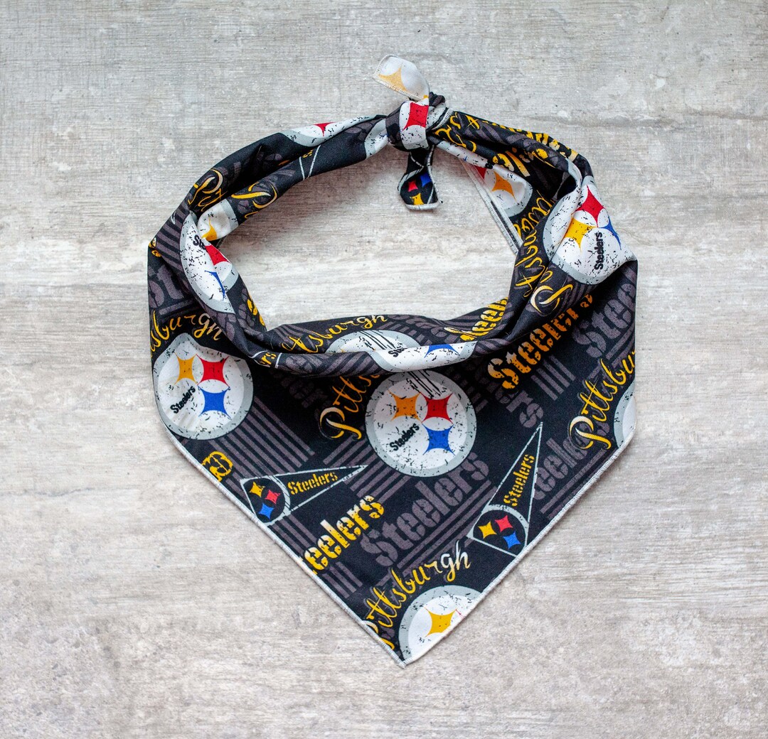 Steelers Dog Bandana
 Pittsburgh Steelers Dog Bandana NFL Dog Bandana Etsy