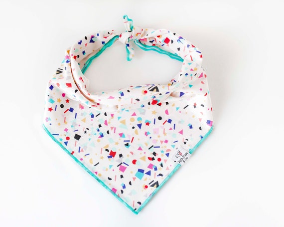 Birthday Confetti Bandana, Birthday Dog Bandana