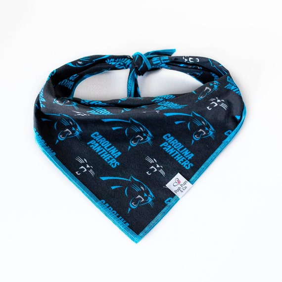 Carolina Panthers Bandana, NFL Dog Bandana