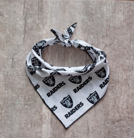 Las Vegas Raiders Bandana, NFL Dog Bandana