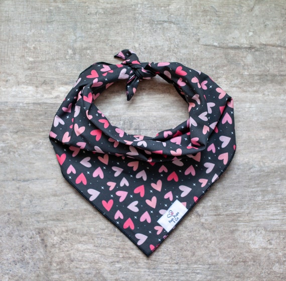 Apollo Bandana, Valentine's Day Dog Bandana