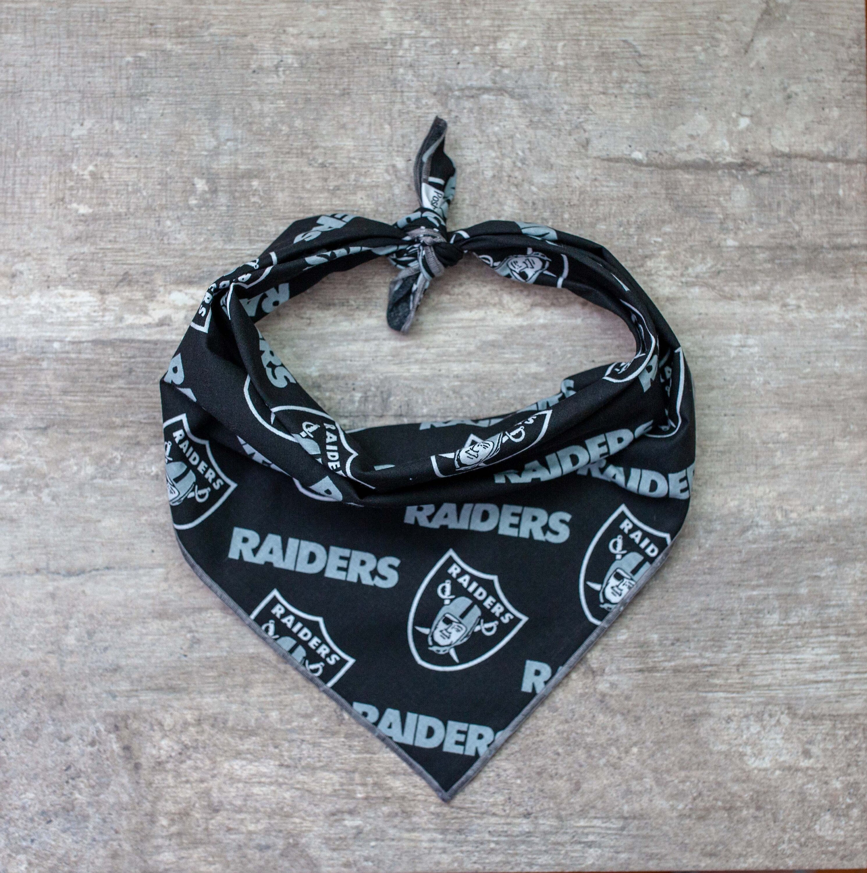 Las Vegas Raiders Home and Away Bandana Set – 3 Red Rovers