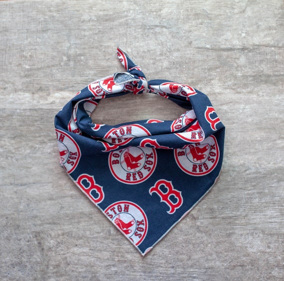 Boston Red Sox Bandana, MLB Dog Bandana