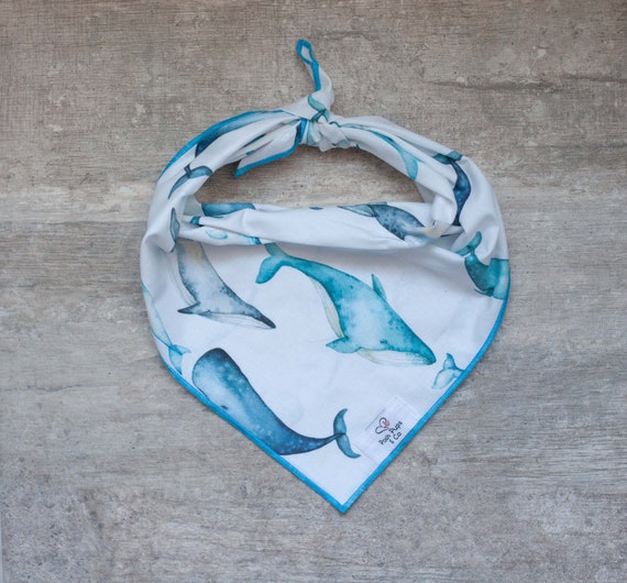 Nemo Bandana, Dolphin Dog Bandana, Beach Dog Bandana