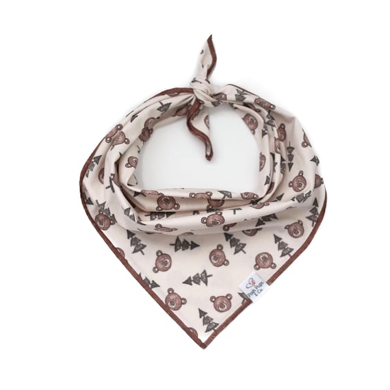 Sketchy Bears Bandana, Dog Bandana