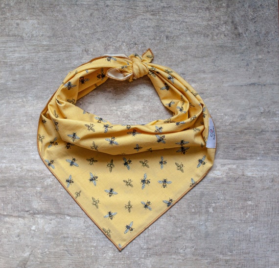 Honey Bandana, Bees Dog Bandana,