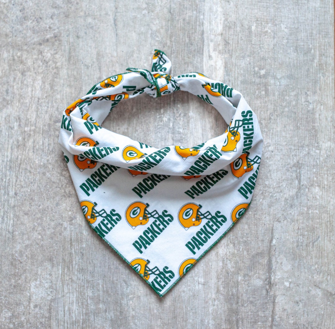 Green Bay Packers Dog Bandana, NFL Dog Bandana Etsy