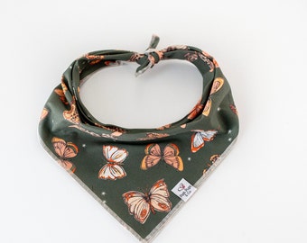 Butterfly Valley Bandana, Butterfly Dog Bandana