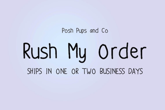 Rush My Order
