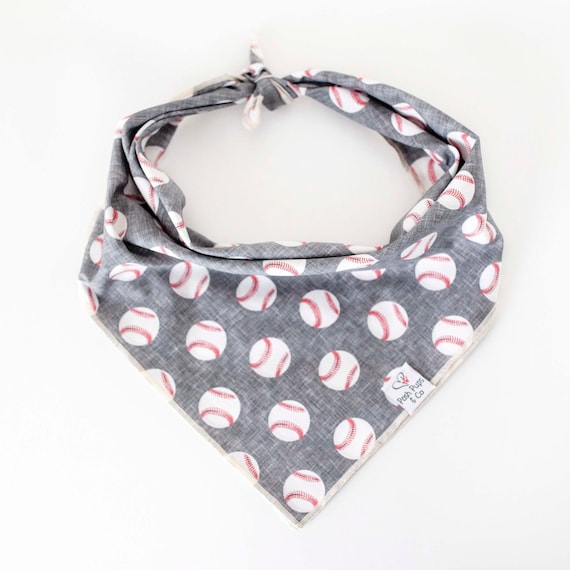 Let's Play Ball Dog Bandana