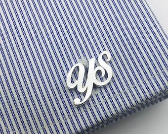 Groomsmen Cufflinks - Father Gift -Cufflinks - Initial Cufflink - Letters Cufflinks - Initials Cufflink - Groom cufflinks - Groomsmen gift