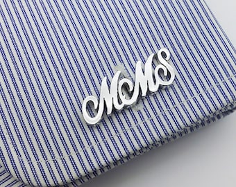 Personalized Cufflinks - Initial Cufflink - Letters Cufflinks - Groom cufflinks - Groomsmen gift - Groomsmen Cufflinks - Father Gift