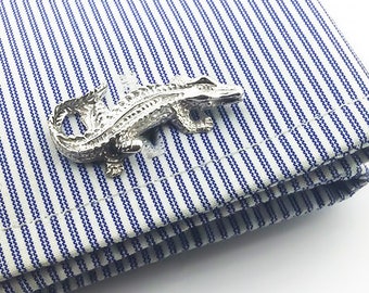 Crocodile Cufflinks  - Men Cufflinks - Mens Gift - Groom cufflinks - Groomsmen gift - Groomsmen Cufflinks - Father Gift - Crocodile cufflink