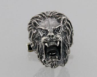 Lion Cufflinks Mens Cufflinks - Letters Cufflinks - Men Cufflinks  - Groom cufflinks - Groomsmen gift - Groomsmen Cufflinks - Father Gift
