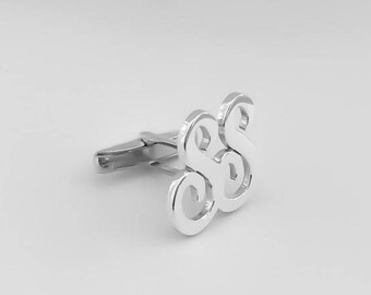Groom cufflinks - Groomsmen gift - Groomsmen Cufflinks - Father Gift - Initial Cufflink - Letters Cufflinks - Cufflinks , Initials Cufflinks