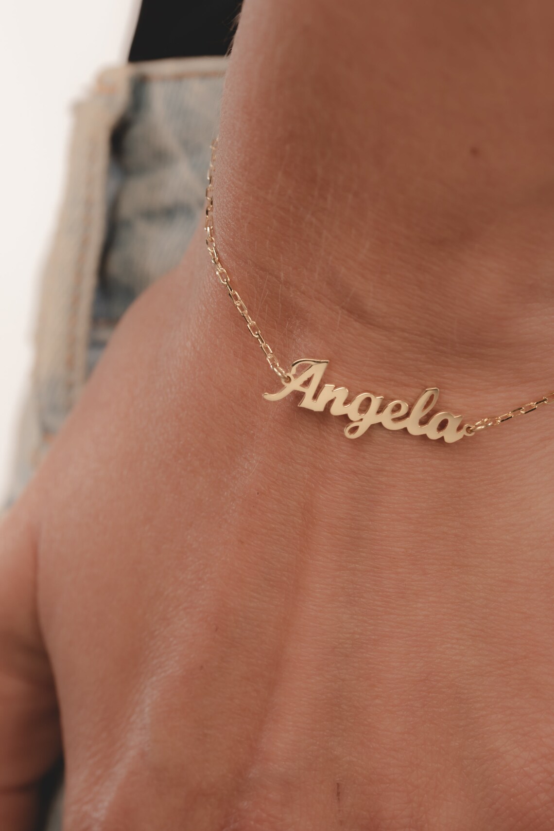 Say My Name Bracelet - Gold