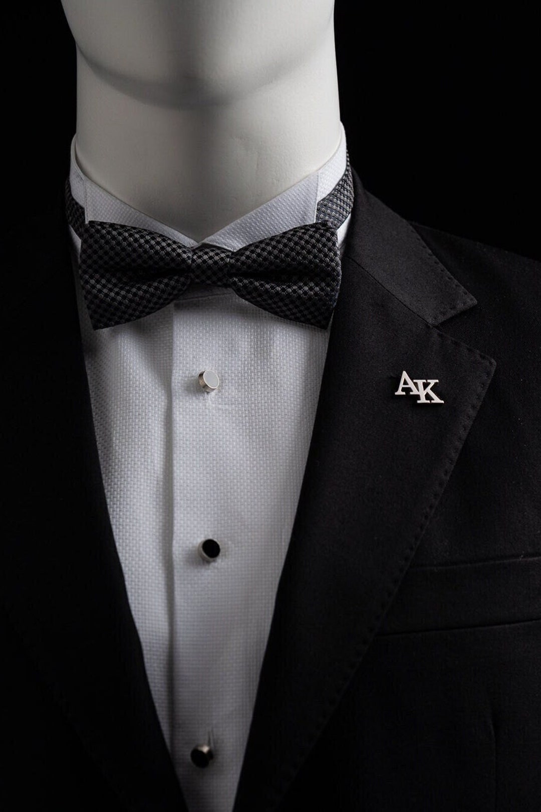 Initial Name Lapel Pin Letters Lapel Pin Custom Initials Lapel Pin Etsy