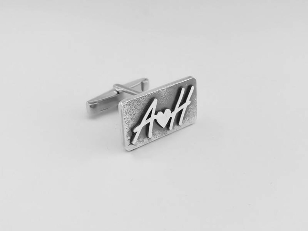 Boutons De Manchette Fermoir Cravate HICKOK Vintage – Lettre L – Neuf Dans Boîte