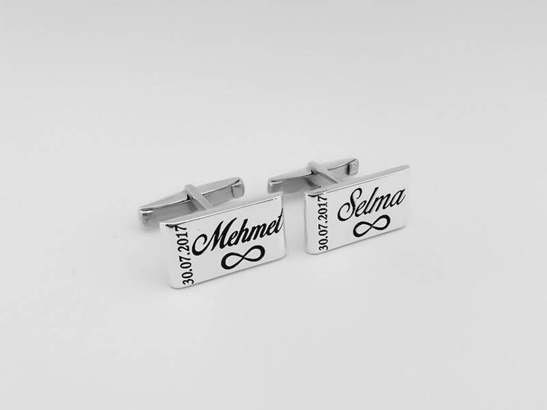 Groom Wedding Cufflinks Groom cufflinks Father Gift Groomsmen Cufflinks Letters Cufflinks Groomsmen gift Initials Cufflinks