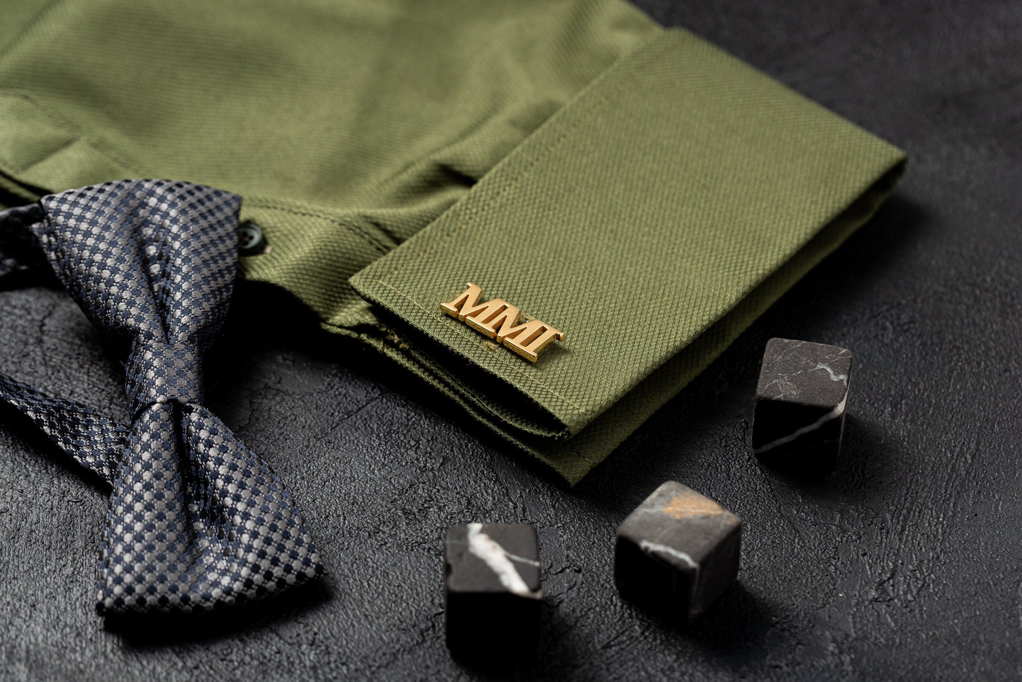 Initials Cufflinks – Sophisticated Gentlemen