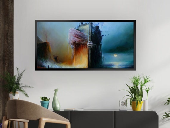 Surreal Fine Art Print on Paper, Wall Decoration - Essence of