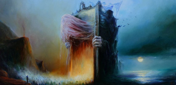 Surreal Fine Art Print on Paper, Wall Decoration - Essence of