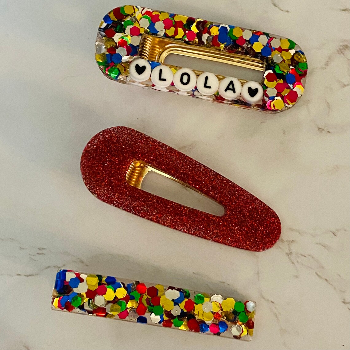 Custom Name Hair Clip Clip de cabello personalizado Clip de Etsy España