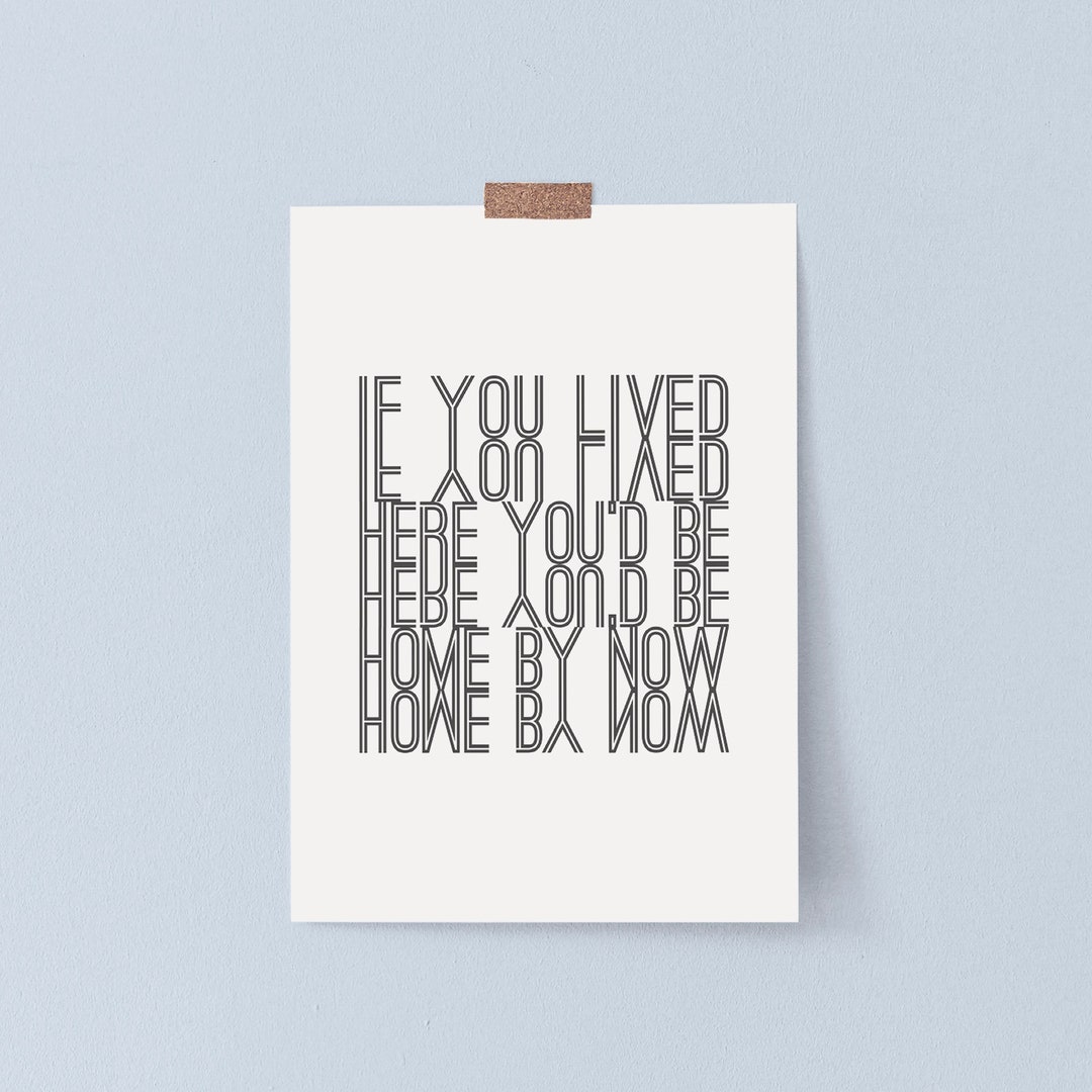 Printable Quote Wall Art – DIGITAL DOWNLOAD Poster for Home or Office ...
