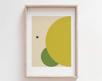 Original Green Printable Wall Art – Modern DIGITAL DOWNLOAD Poster for Home Decor (Instant Download)