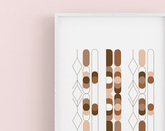 You Do You Retro Wand Kunst Druck Poster Mid Century Abstrakte Kunst Typografie Home Decor