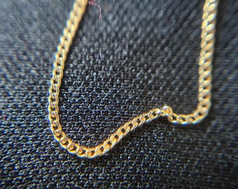 Vintage 18k Yellow Gold chain Length 40 cm
