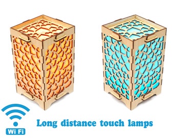 Unique Personalized Long Distance Touch Lamps By Tactusstore