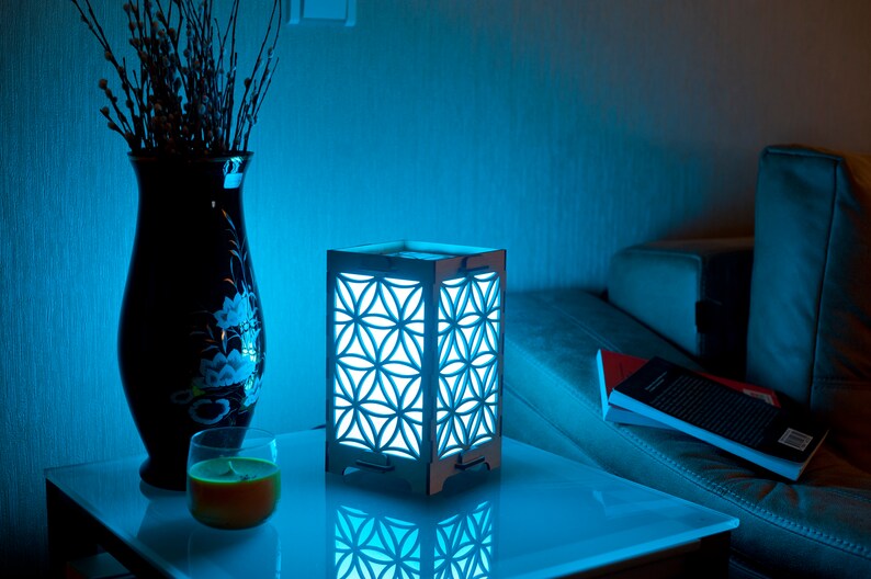 Set of Two Lamps Long Distance Relationship Friendship Etsy