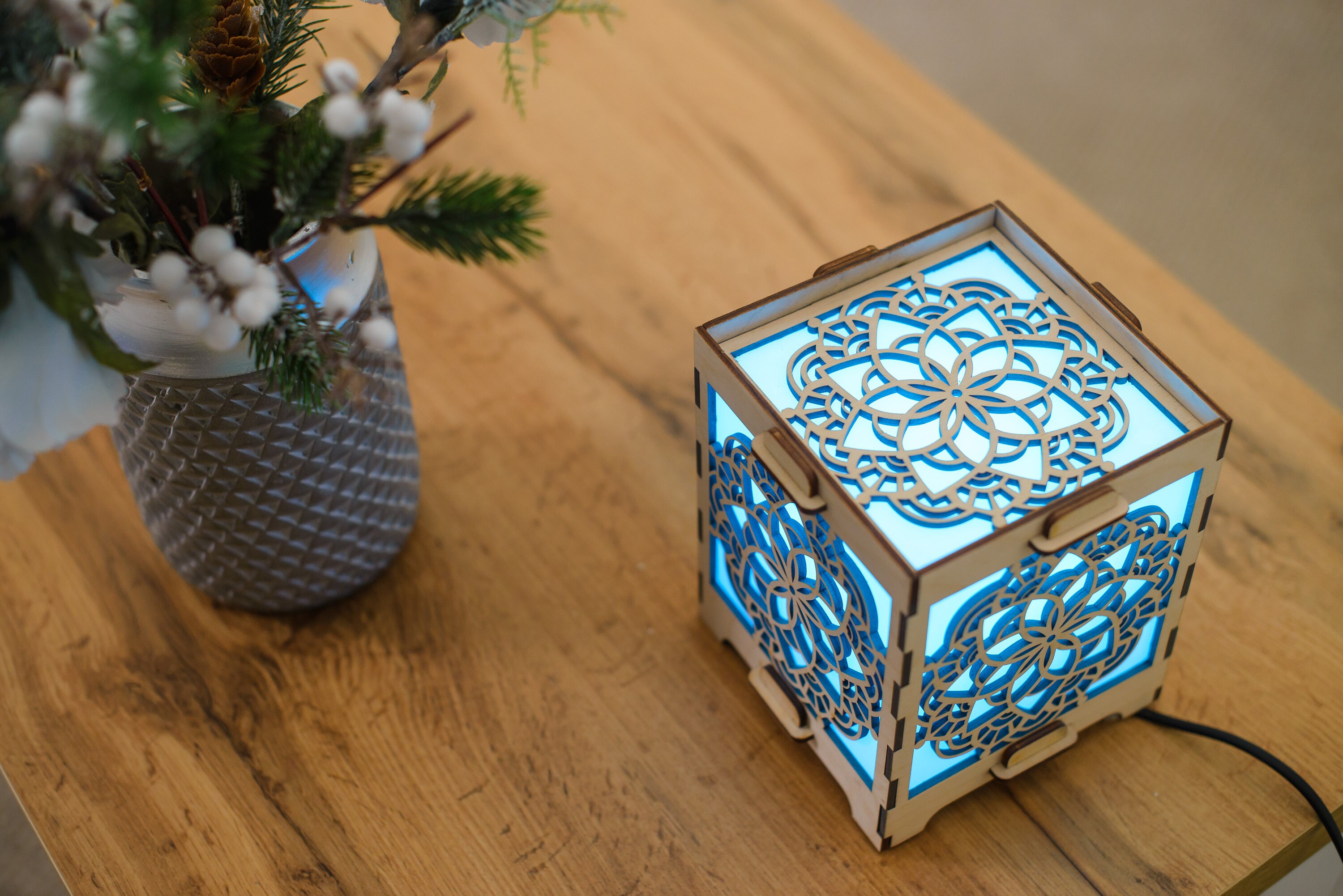 Long Distance friendship lamp Set of two Etsy