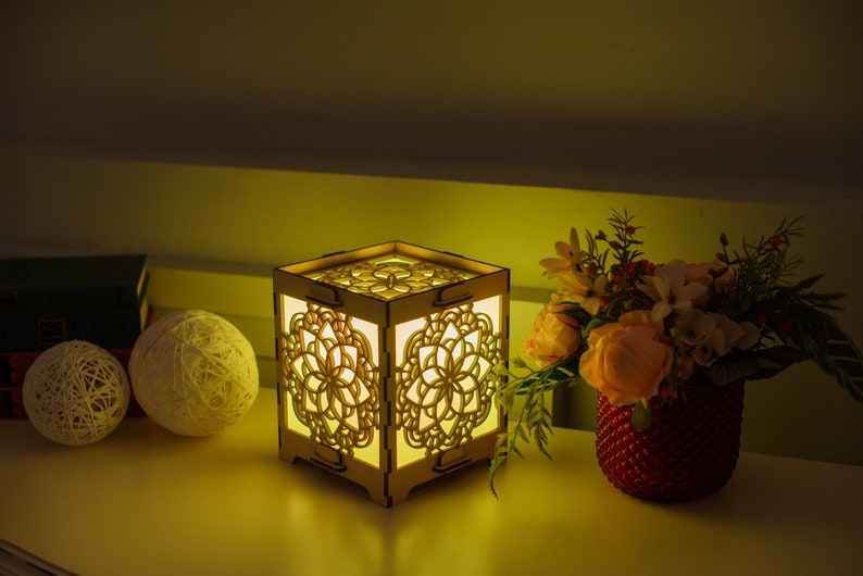 Long Distance friendship lamp Set of two Etsy