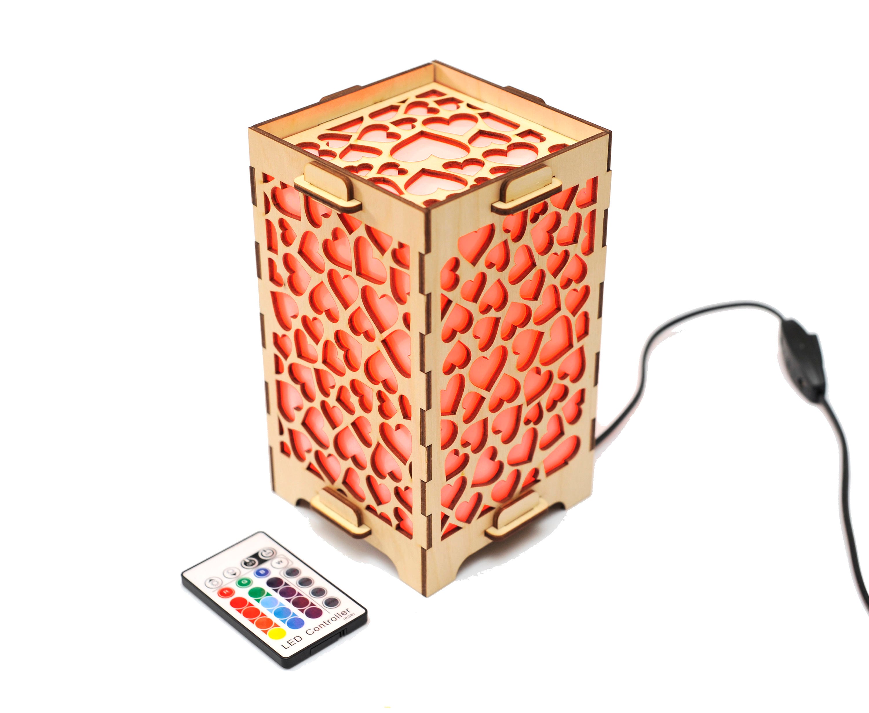 Set of two Long Distance friendship lamps Touch lamps Long Etsy