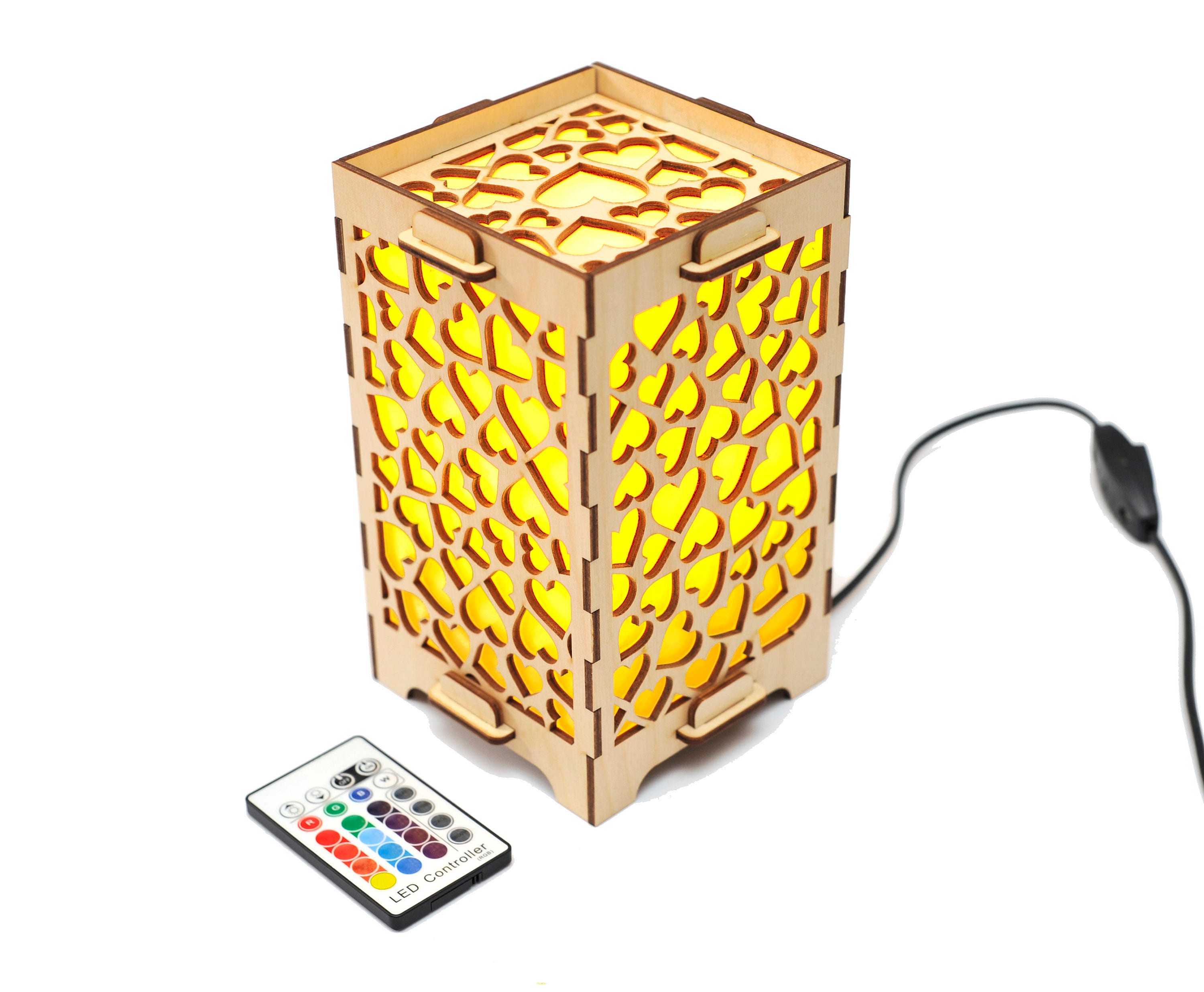 Set of Two Long Distance Friendship Lamps Touch Lamps Long Etsy