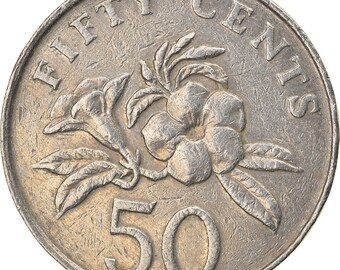 Singapore Coin Etsy